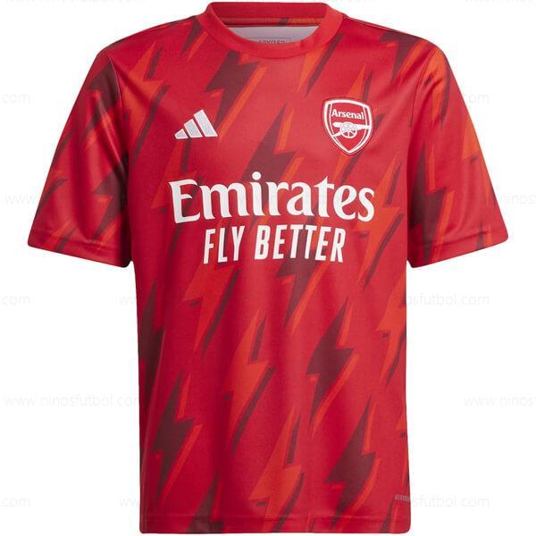 Camiseta Arsenal Pre Match Training Camisa de fútbol – Rojo