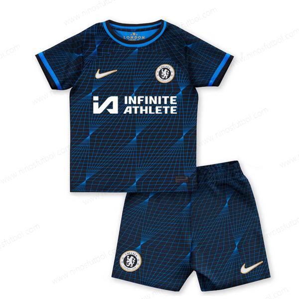 Camiseta Chelsea Albania Niños Kit de Fútbol 23/24