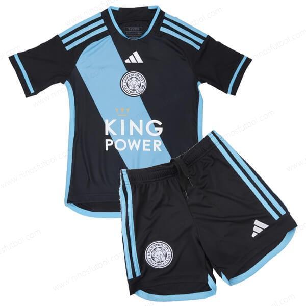 Camiseta Leicester City Albania Niños Kit de Fútbol 23/24