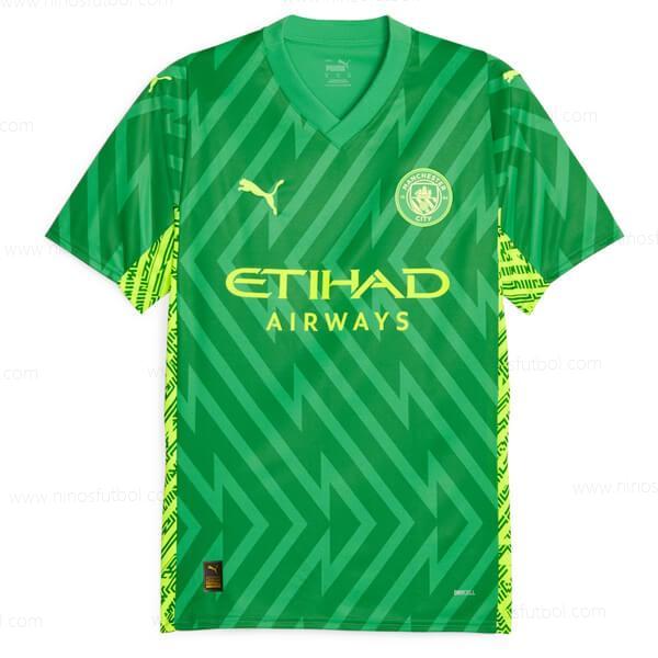 Camiseta Manchester City Goalkeeper Camisa de fútbol 23/24 – Verde