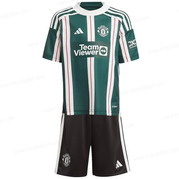 Camiseta Manchester United Albania Niños Kit de Fútbol 23/24