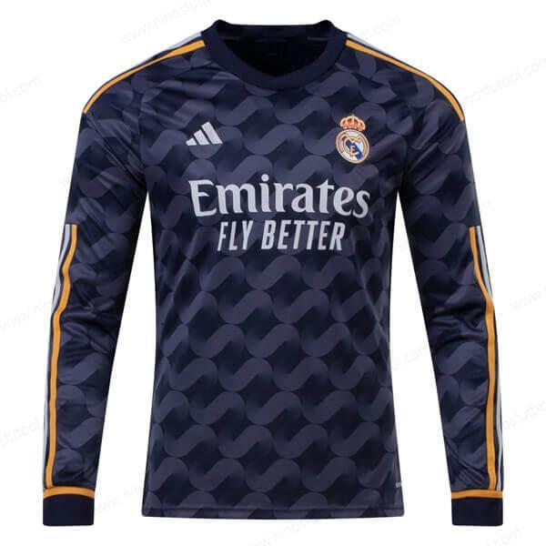 Camiseta Real Madrid Tercera Long Sleeve Camisa de fútbol 23/24