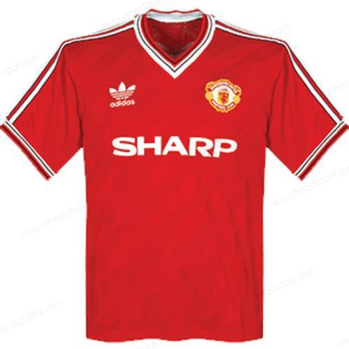Camiseta Retro Manchester United Primera Camisa de fútbol 1986