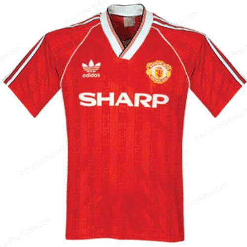 Camiseta Retro Manchester United Primera Camisa de fútbol 1988