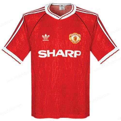 Camiseta Retro Manchester United Primera Camisa de fútbol 90/92