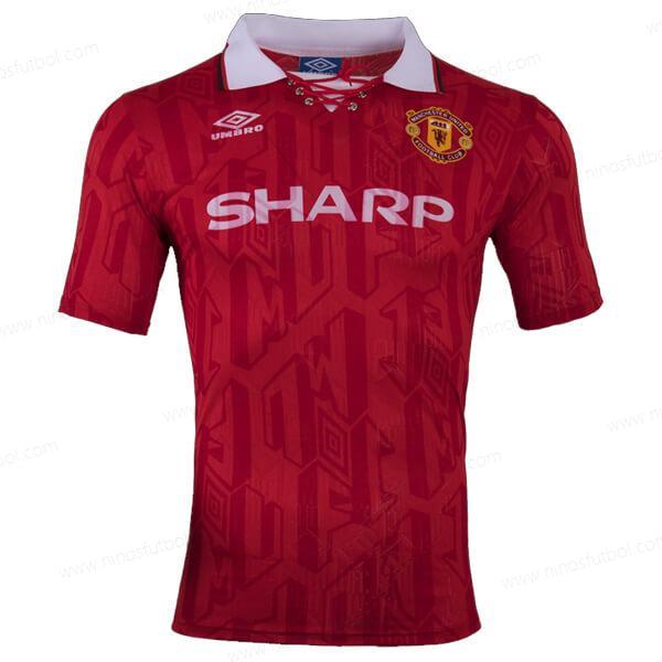 Camiseta Retro Manchester United Primera Camisa de fútbol 92/94
