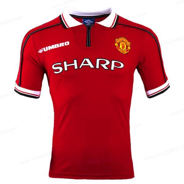 Camiseta Retro Manchester United Primera Camisa de fútbol 98/99