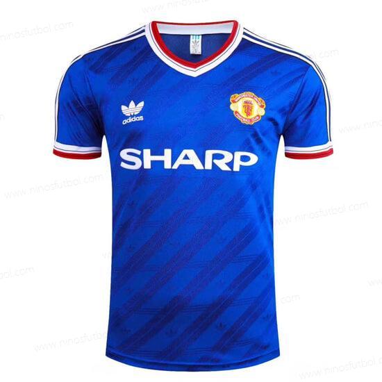Camiseta Retro Manchester United Tercera Camisa de fútbol 1986