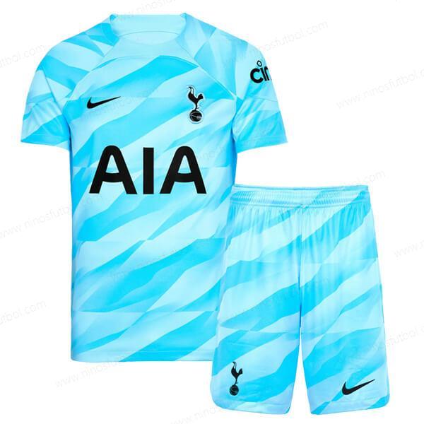 Camiseta Tottenham Hotspur Goalkeeper Niños Kit de Fútbol 23/24
