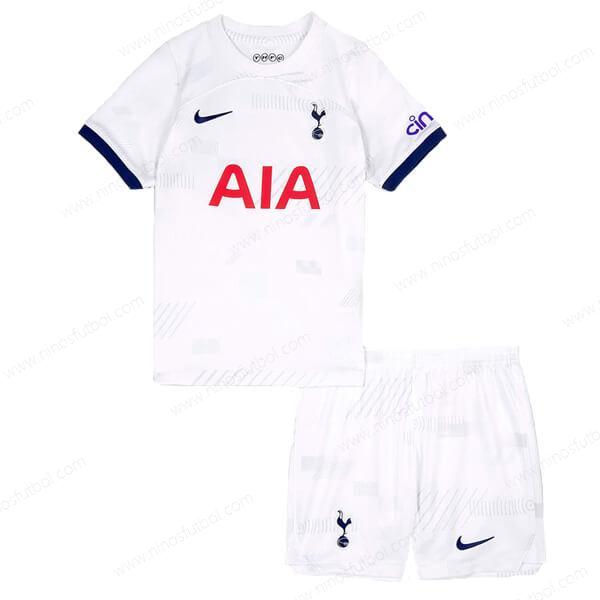 Camiseta Tottenham Hotspur Primera Niños Kit de Fútbol 23/24